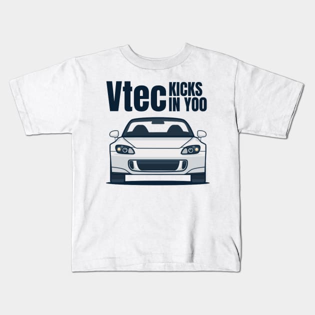 Vtec Kicks in Yoo Kids T-Shirt by MOTOSHIFT